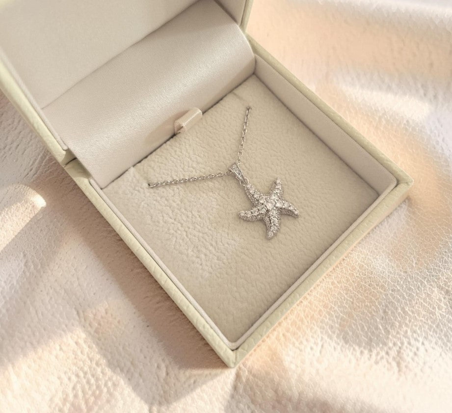 Collier Stella Maris – Argent 925 rhodié & Oxydes de zirconium