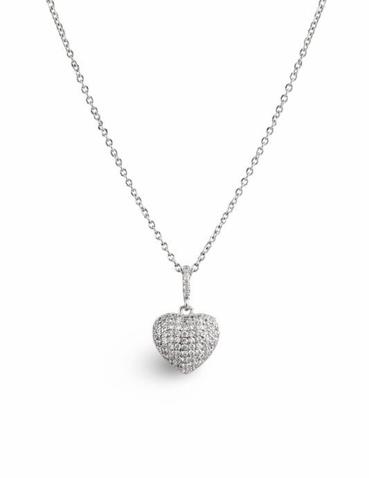 Collier Amor Aeterna – Argent 925 rhodié  & Oxydes de zirconium