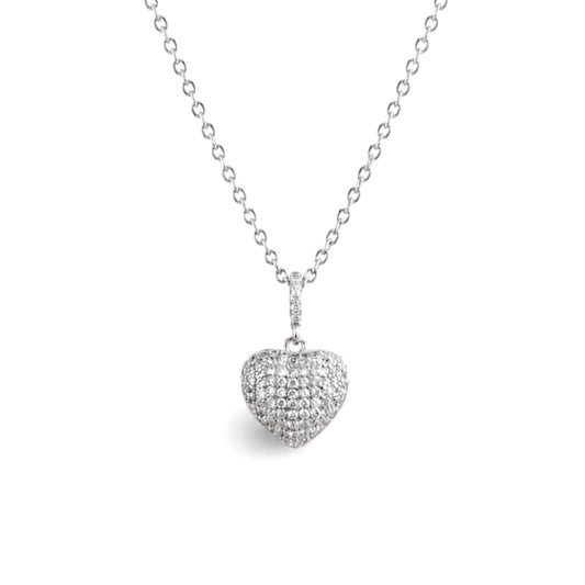 Collier Amor Aeterna – Argent 925 rhodié  & Oxydes de zirconium