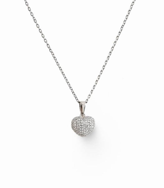 Collier Amoria – Argent 925 rhodié & Oxydes de zirconium