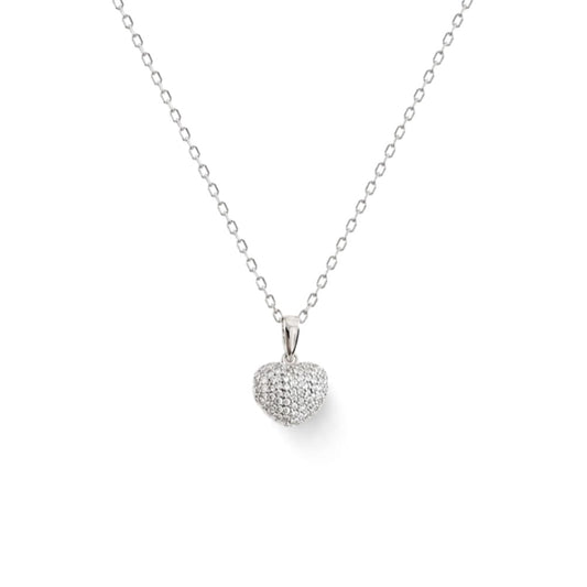 Collier Amoria – Argent 925 rhodié & Oxydes de zirconium