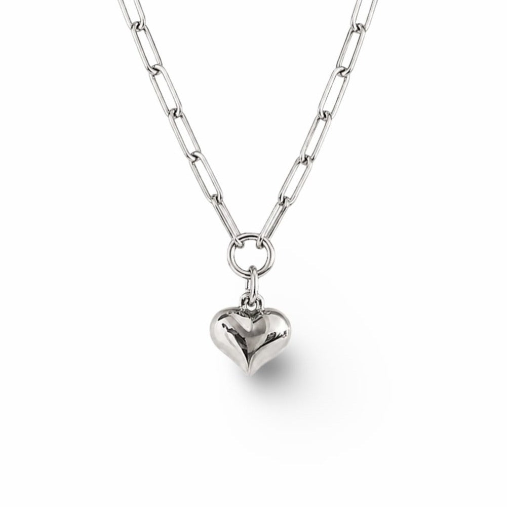 Collier Coeur Icon – Argent 925 rhodié