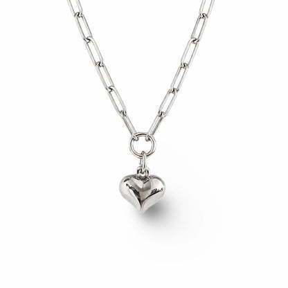 Collier Coeur Icon – Argent 925 rhodié