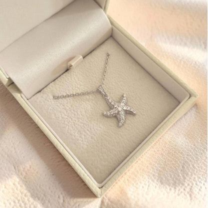 Stella Maris Necklace - Rhodium-Plated 925 Silver